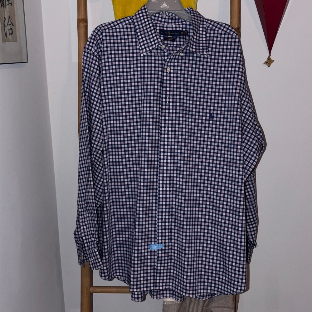 Ralph Lauren Plaid Button-Down Shirt